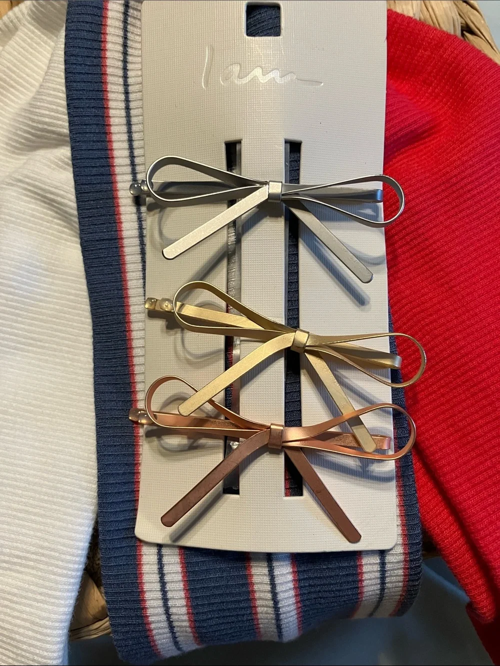 PIPER . K - set of three Headbands&three hair pins or a pair of earrings FREE!!